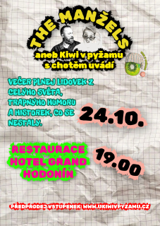VSTUPENKA NA THE MANŽELS - HODONÍN, 24.10.